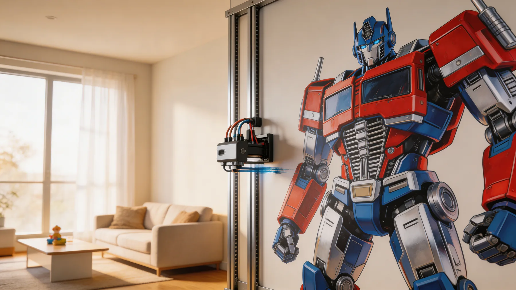 Homes wall print